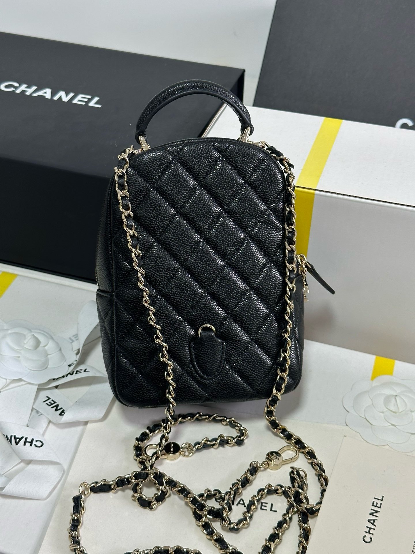 Multifunctional 𝗠𝗶𝗻𝗶 Backpack black AS3753W980