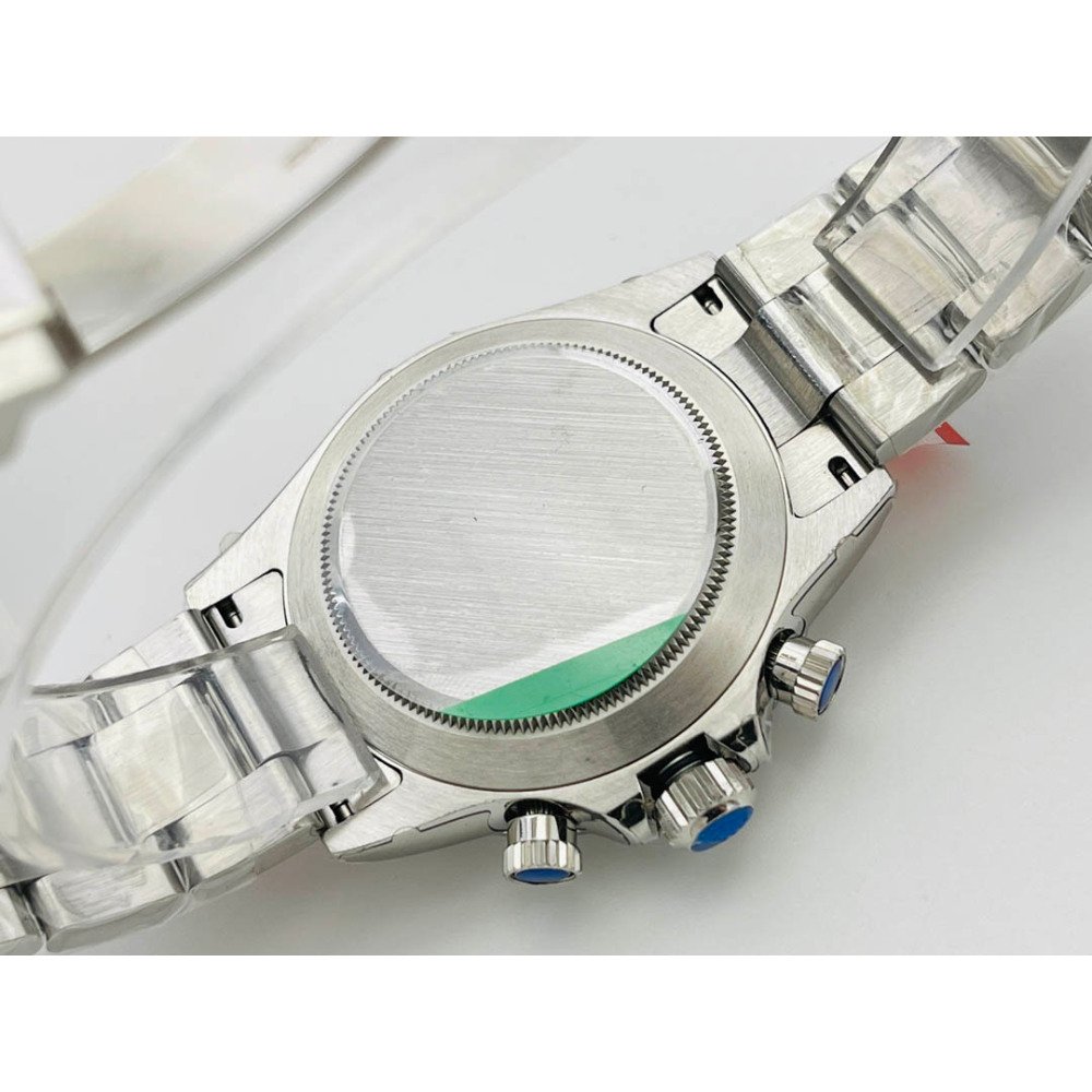 Rolex Daytona 116520 Steel Bezel White Dial Swiss Clone 4130 Movement