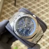 AP Royal Oak 41mm Complicated 26574 SS APS F1:1 Best Edition Blue Dial on SS Bracelet A5134 (CHS)