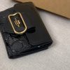 Coach September new signature logo patent leather premium leather wallet
