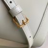 CEL1N_E CUIR TRIOMPHE Mini Smooth Cowhide Bucket Bag Light Green 19.5 X 16 X 7 cm