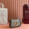 Gucci New Fashion Collection Light Brown Leather Mini Bag 724645