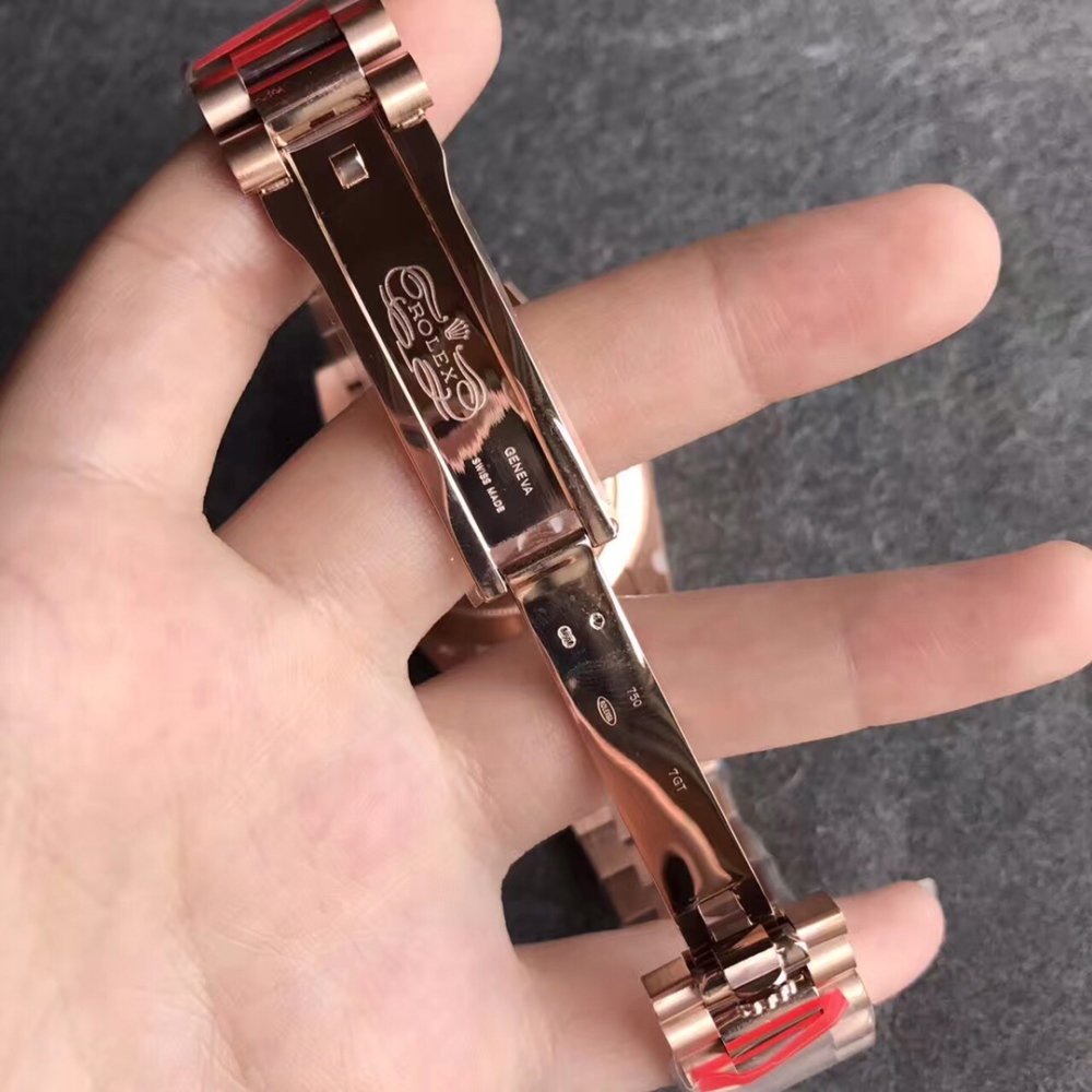 Rolex Day-Date 228235 Rose Gold Browm Dial President Bracelet A3255 (Tungsten Heavy Versio)