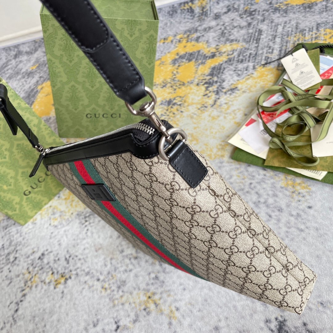 Gucci Canvas Messenger Bag