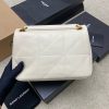JAMIE 4.3 Small Original Sheepskin Handbag Creamy White Sheepskin/Gold 763475