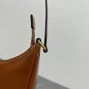 TRIOMPHE CANVAS AVA ARM BAG WITH LOGO PRINT