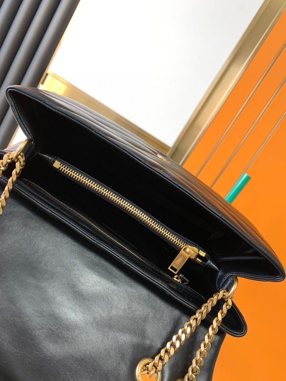 SAC DE JOUR LouLou Y-Shaped Crossbody Bag