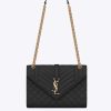 YSL Leather Envelope Bag