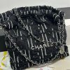 Chanel 24A 22Bag medium denim garbage bag AS3261W1080