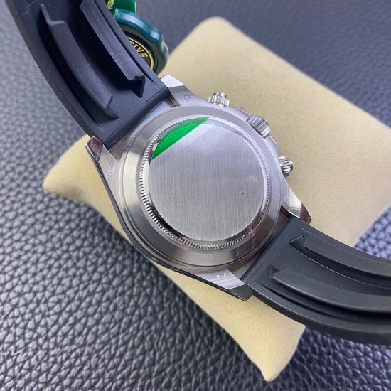 Rolex Daytona White Gold Steel Dial Oysterflex Strap 116519ln-0027