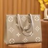 Louis Vuitton ONTHEGO Medium Original Leather Pure Steel Hardware m45494