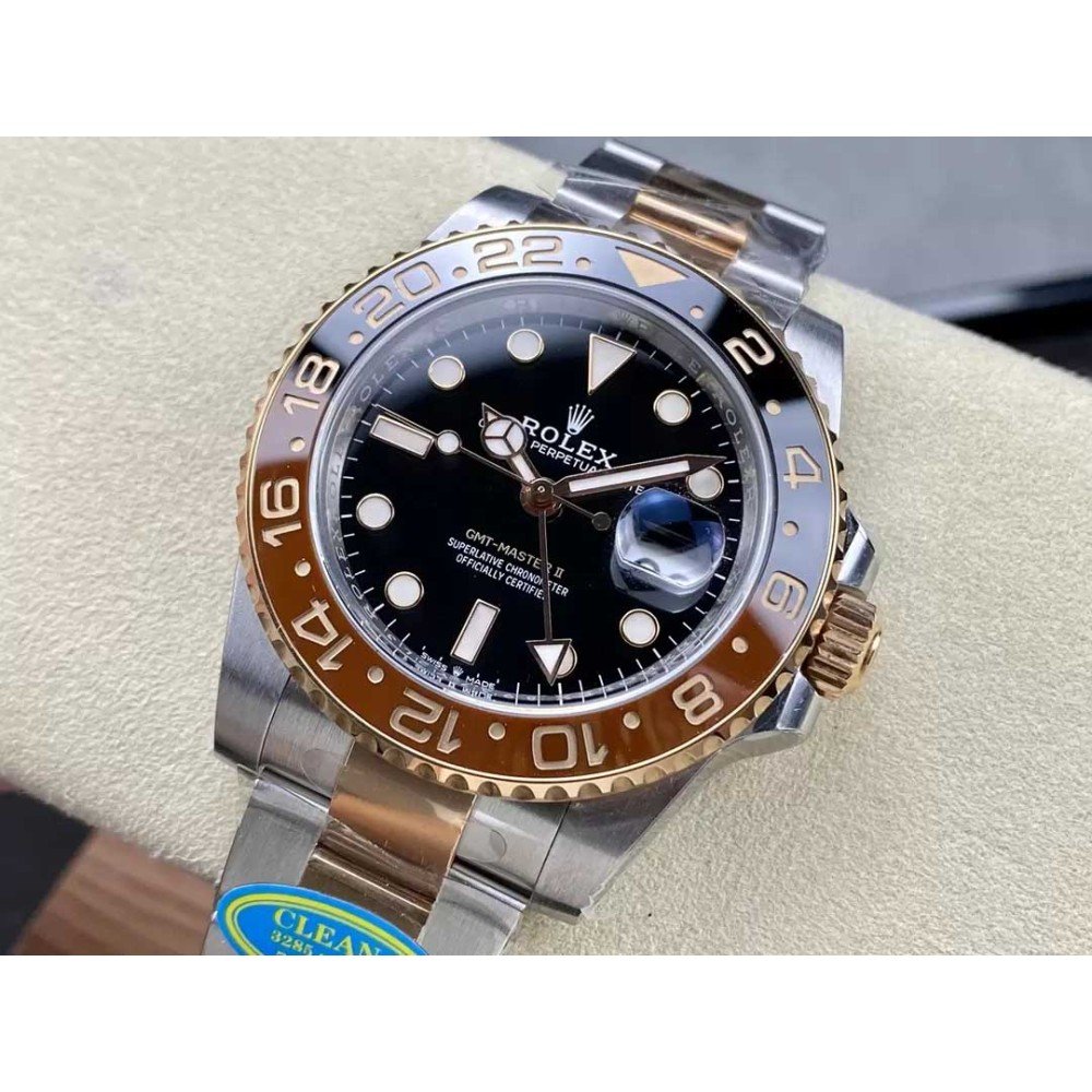 Rolex GMT Master II 126711chnr-0002 SARS Circle Two Tone Swiss 3285 Movement Clean Factory