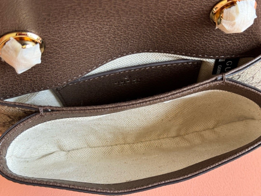 Gucci New Fashion Collection Light Brown Leather Mini Bag 724645