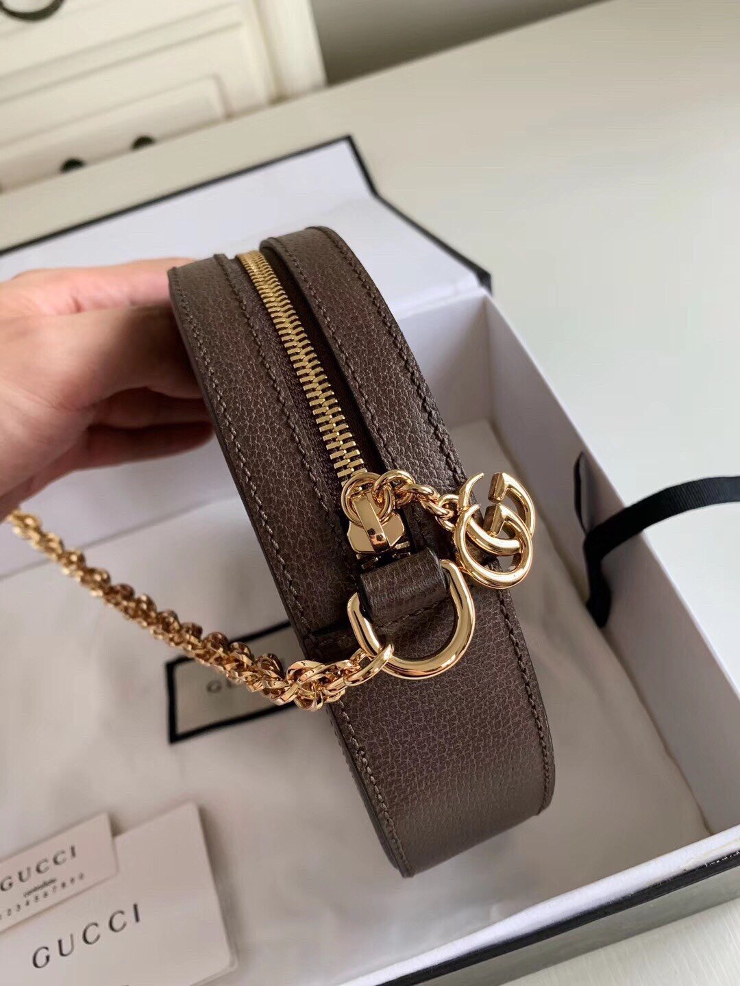 Gucci Ophidia Series Mini Round Bag