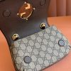 Gucci New Fashion Collection Light Brown Leather Mini Bag 724645