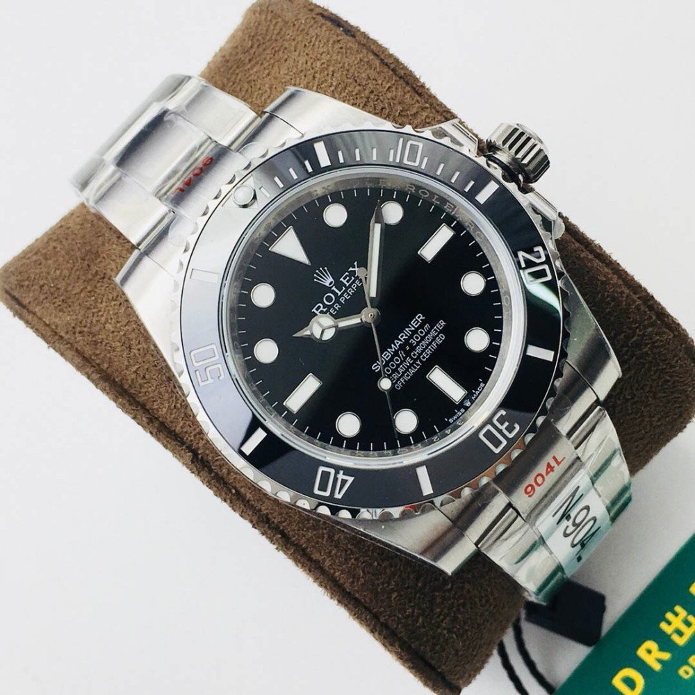 Rolex Submariner 114060 Black Dial No Date Steel Swiss 3235 Clone Movement