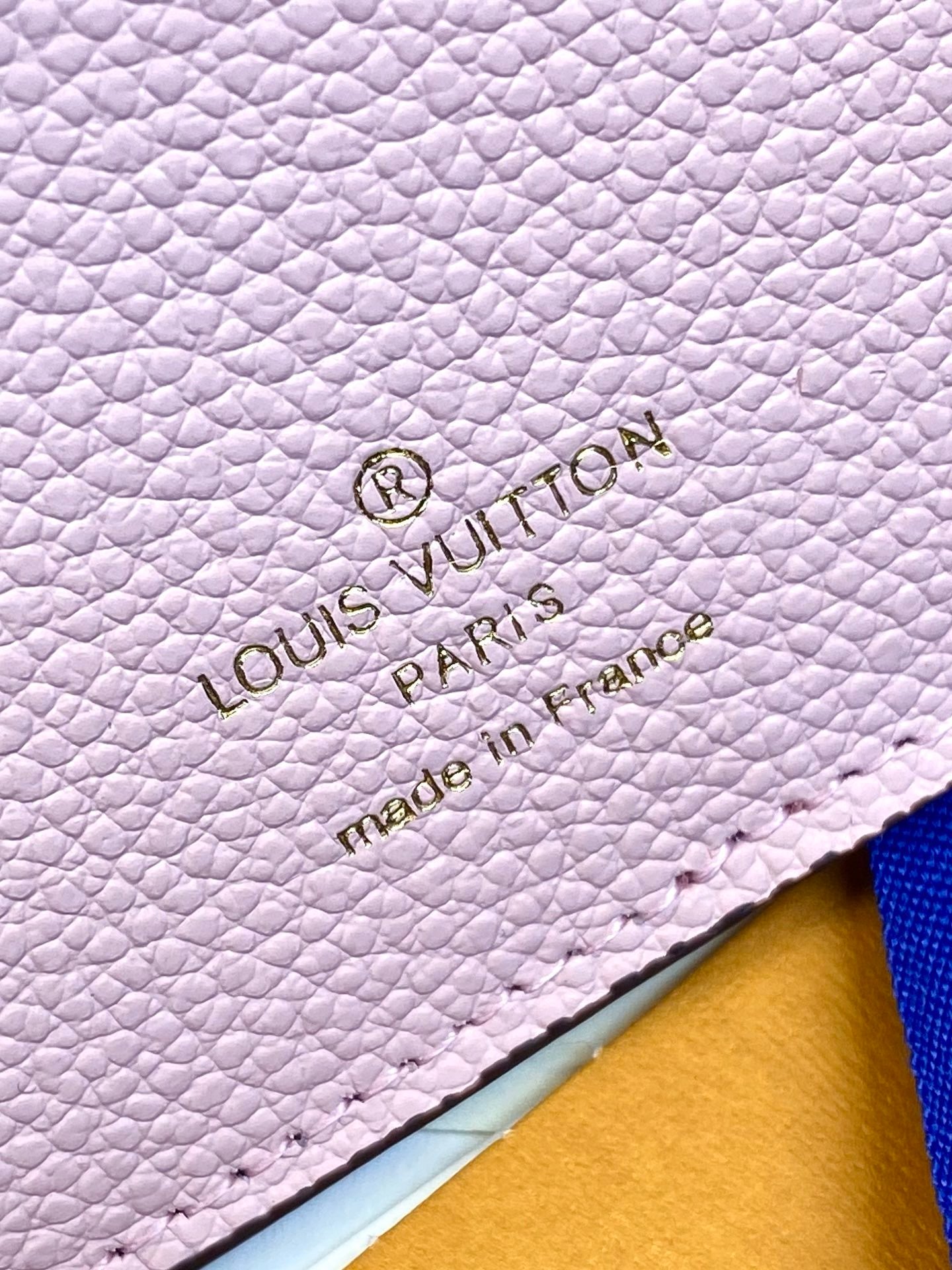 LV Pink! Short! Wallet Wallet made of soft monogramempreinte leather