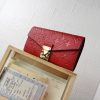 LV Diamond pattern leather embossed pochette metis handbag envelope wallet