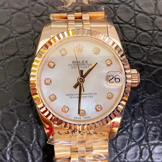 Womens Datejust Diamond Scale Multiple Dial Options 36mm