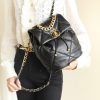 【 Original imported leather all steel 】 24C Early Spring Resort Series 19 Double backpacks come ZP AS4223w1380