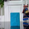 LV light blue (embossed) wallet wallet card holder