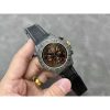 Rolex DIW Modified Datona Carbon Fiber Brown Gold Dial Swiss 4130 Movement