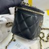 Chanel 24A Workshop enamel adjusting button makeup case 96080W650