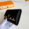 LV portefeuille capsine compact black wallet wallet card holder