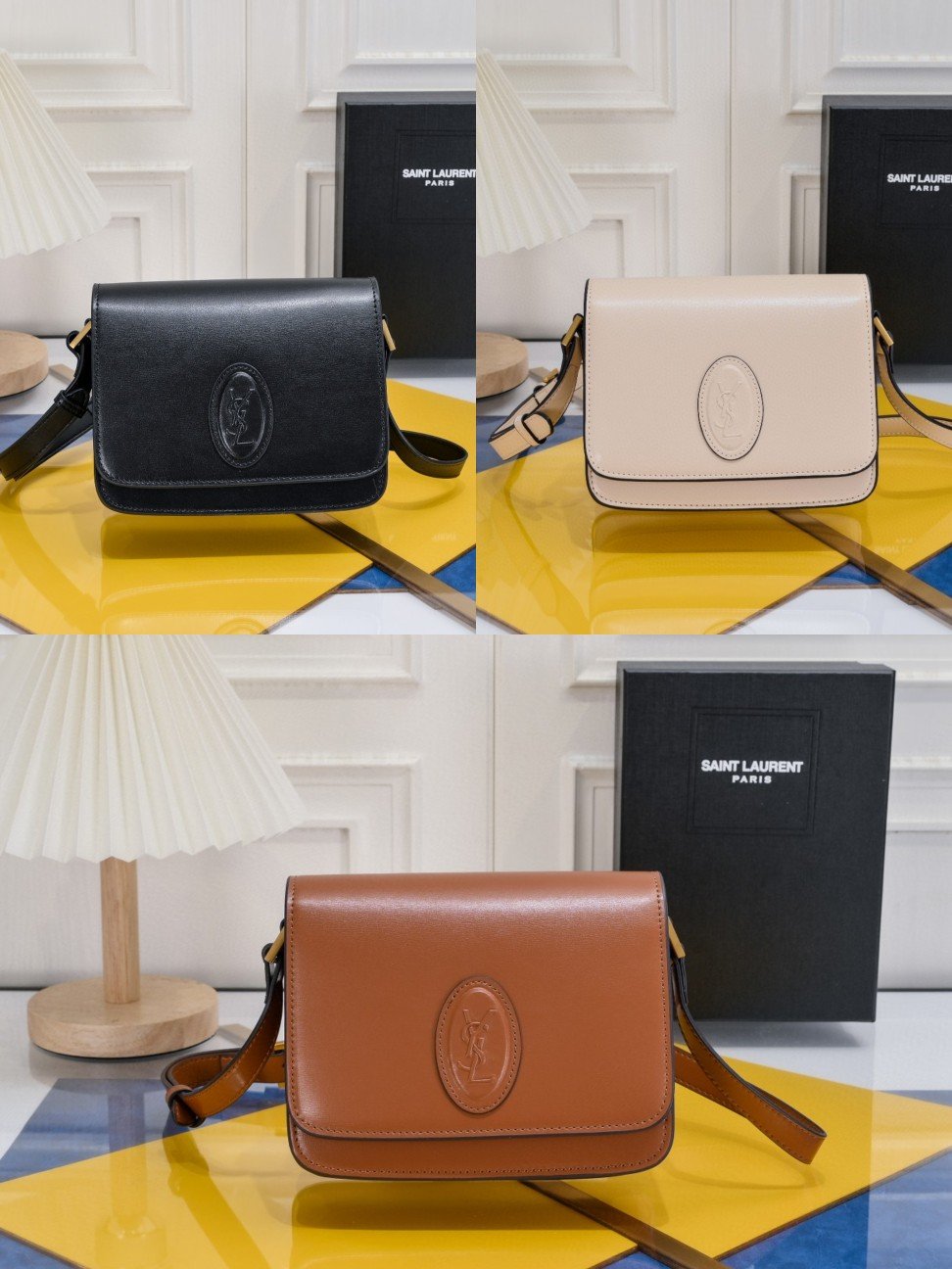 YSL Solferino Tofu Bag