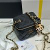 Chanel 24A Workshop enamel adjusting button makeup case 96080W650