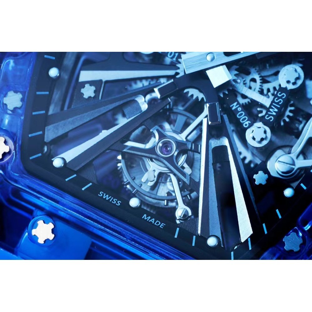 Richard Mille Blue Sapphire Turbillon RM12-01 50/42mm