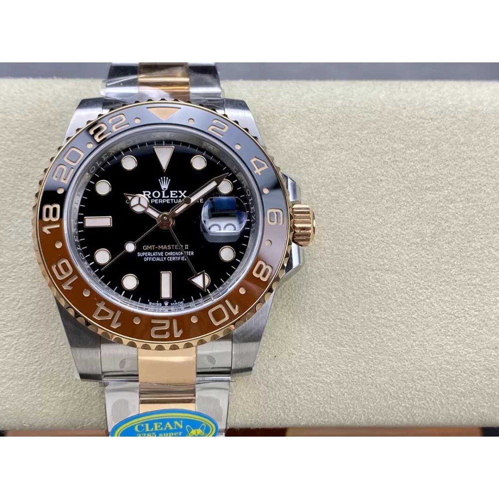 Rolex GMT Master II 126711chnr-0002 SARS Circle Two Tone Swiss 3285 Movement Clean Factory