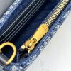 𝐃𝐢𝐨𝐫 Saddle chain handbag denim D fabric D6302