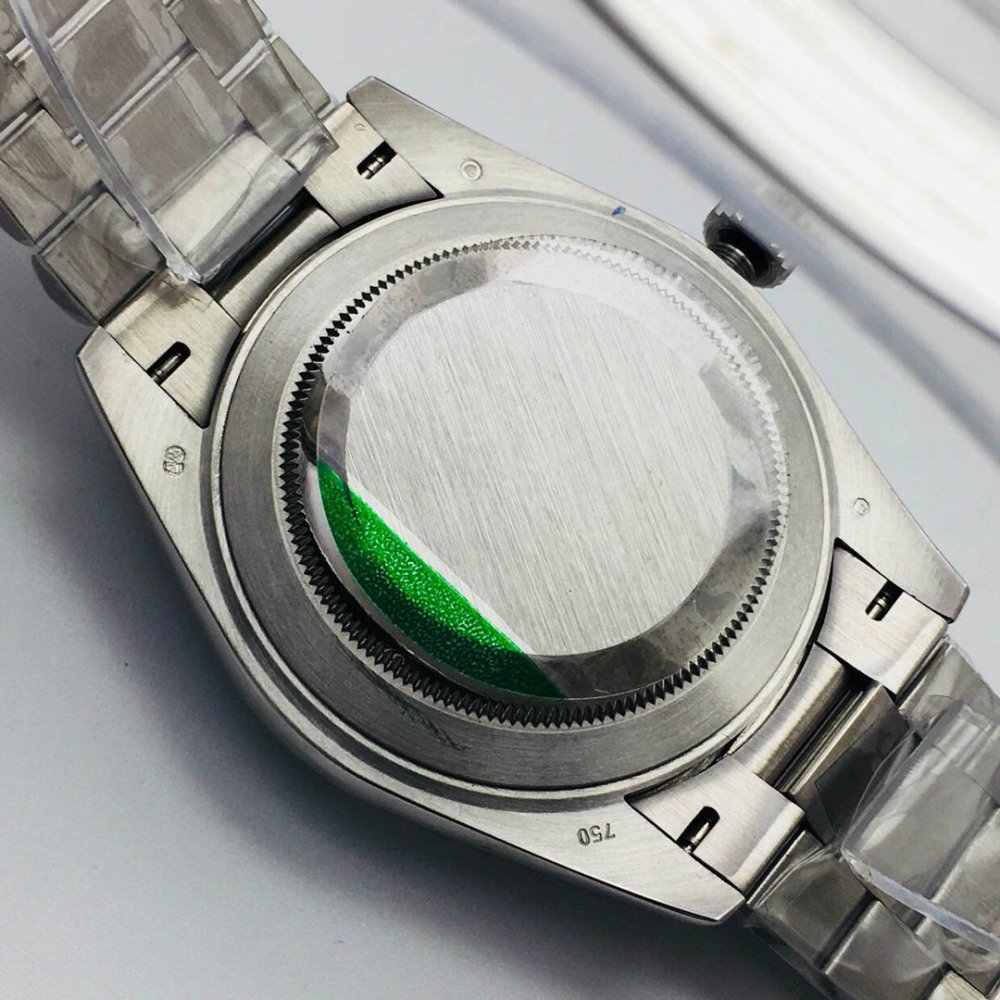 Rolex Datejust Green Dial Diamond White Gold Jubilee Bracelet Swiss Clone Movement