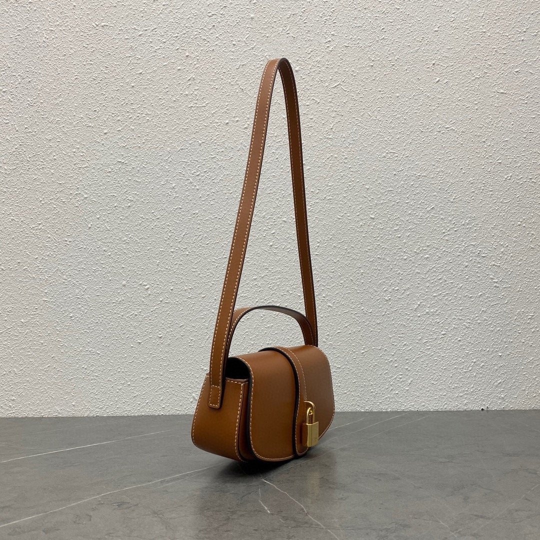 Celline TaBou Clutch Yellowish brown 18 x 8 x 5 cm