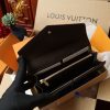 LV sarah flap long wallet