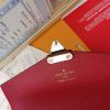LV Diamond pattern leather embossed pochette metis handbag envelope wallet