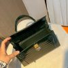 KL25 Emerald Gold Buckle Hermès Handbag