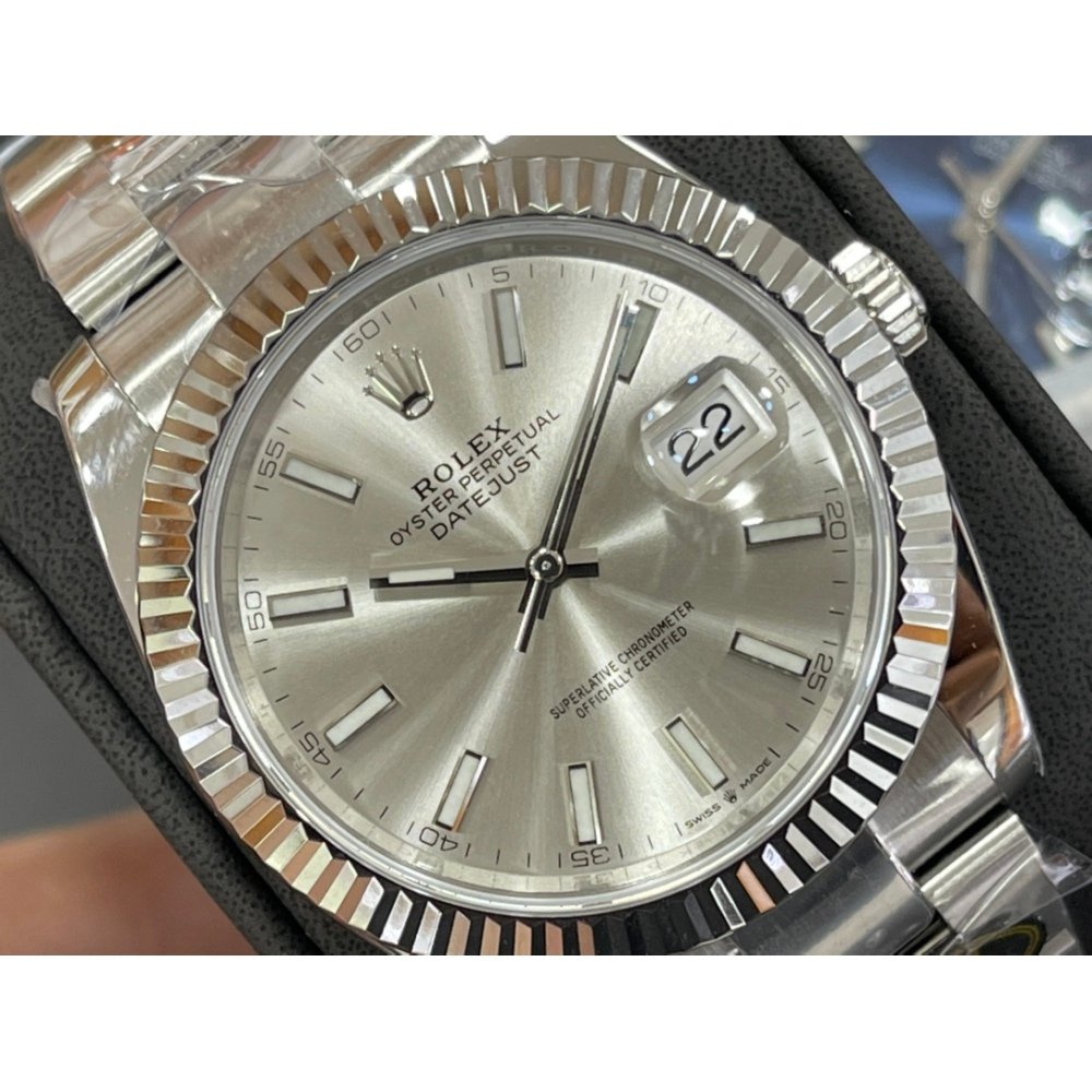 Rolex Datejust 126334 White Dial White Gold Swiss 3235 Movement