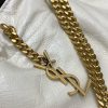 Cloud bag Mini leather shoulder bag Oil wax leather white/Antique gold 681632