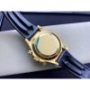 Rolex Daytona 116518 Yellow Gold Black Dial Rubber Strap A4130 Movement