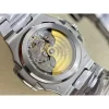 Nautilus 5811/1G 3K factory 1:1 Best Edition Blue Textured Dial on SS Bracelet A330 Super Clone