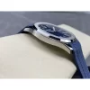 Patek Philippe Aquanaut 5168G-001 SS 3KF Best Edition Blue Dial on Blue Rubber Strap A324 Super Clone V3