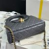 𝗖𝗵𝗮𝗻𝗲𝟭 𝟮𝟯𝗞 series 🖤 𝗞𝗲𝗹𝗹𝘆 portable chain bag large AS4416W880