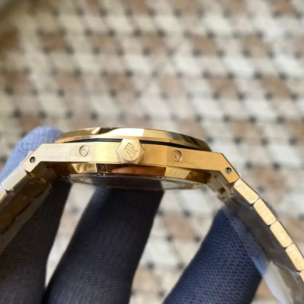 AP Royal Oak 41mm Complicated 26574 YG APS F1:1 Best Edition Yellow Gold Dial on YR Bracelet A5134 (CHS)