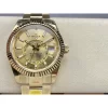 Rolex Sky-Dweller Navigator series m336938-0001 Yellow Gold Dial Steel Swiss 2824 Movement