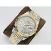 Rolex Datejust 126231 Yellow Gold Palm Dial Stainless Jubilee Bracelet Swiss Clone Movement