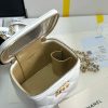 Chanel 24A Workshop enamel adjusting button makeup case 96080W650