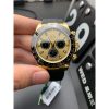 Rolex Daytona 116518LN Yellow Gold Dial Rubber Strap Swiss 4130 Movement