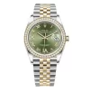 Rolex DATEJUST 31mm Oystersteel yellow gold and diamonds m126283rbr
